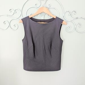 J. Crew Gray Sleeveless Top